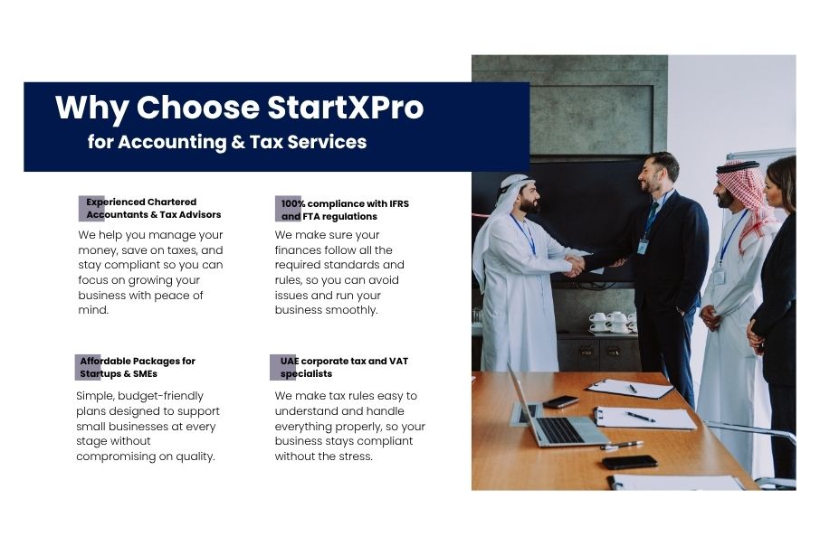 Why Choose StartXPro for Accounting & Tax Services in UAE